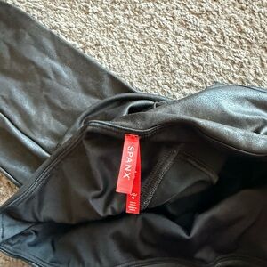 Spanx Leather Leggings